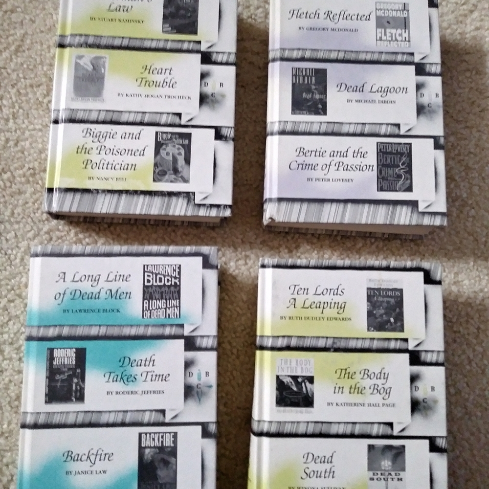 4 Detectives Book Club Books